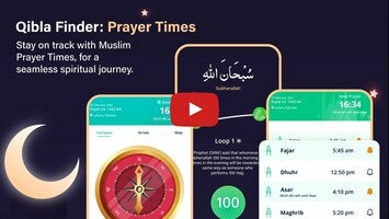 Vídeo de Qibla Finder - Mecca Compass 1