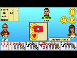 Gameplay video of Pinochle 1