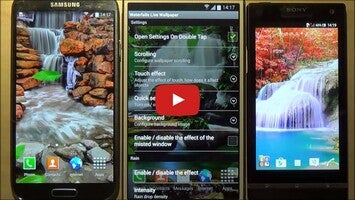 Video about Waterfalls Live Wallpaper 1