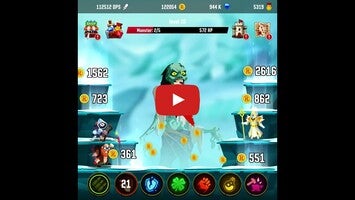 Video gameplay Monsters Crush Clicker 1