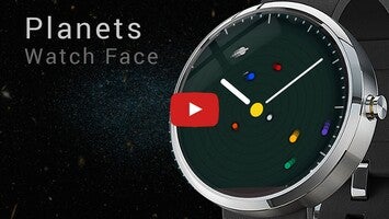 Video about Planets Watch Face 1