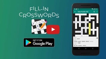 Vídeo de gameplay de Fill-In Crosswords 1