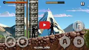 Gameplay video of Stickman Slug 1