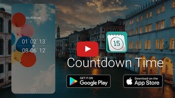 วิดีโอเกี่ยวกับ Countdown Time - Event Widget 1