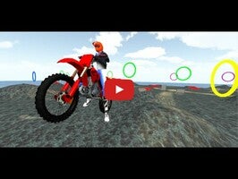 Gameplay video of Motocross Volcano Jumping 1