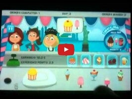 Vídeo de gameplay de CupCake Dash-Cooking Game 1