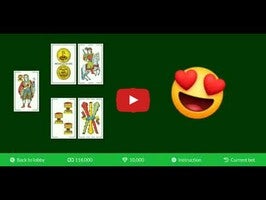 Video gameplay Sakla Online : Card game 1