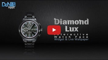 วิดีโอเกี่ยวกับ Diamond Lux HD Watch Face 1