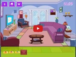 طريقة لعب الفيديو الخاصة ب Escape Trickster Drawing Room1