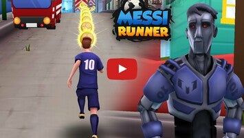 Gameplay video of Messi Runner 1