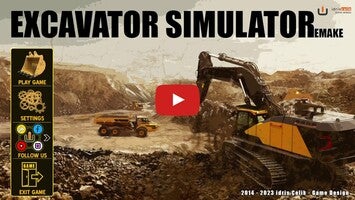 Video gameplay Excavator Simulator RMAKE (LT) 1