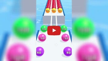Gameplay video of Ball Master 2048: Ball Run 3D 1