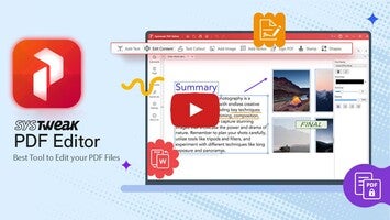 关于Systweak PDF Editor1的视频