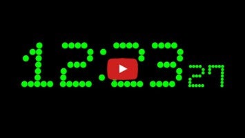 Видео про Animated Digital Clock-7 1