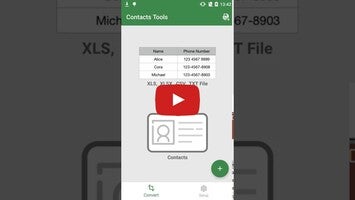 关于Contacts Tools - Excel to VCF1的视频