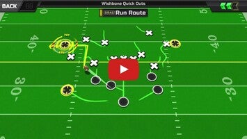 Gameplay video of SMASH Routes - Playbook Game 1