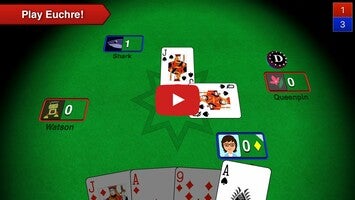 Gameplay video of Euchre 3D 1