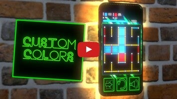 Video gameplay Dots and Boxes (Neon) 1