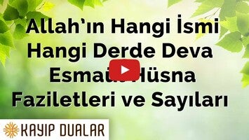 فيديو حول Kayıp Dualar - Şifalı Dualar1