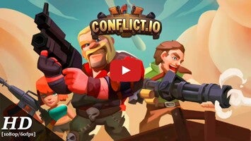 Vidéo de jeu deConflict.io: Battle Royale Battleground1
