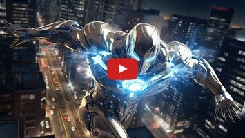 Vídeo de gameplay de Iron Robot hero man mech fight 1