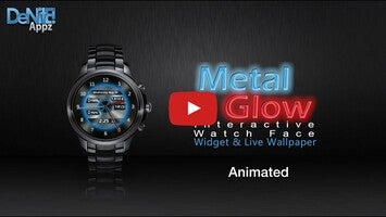 Vidéo au sujet deMetal Glow HD Watch Face1