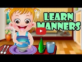 Gameplay video of Baby Hazel Learns Manners 1
