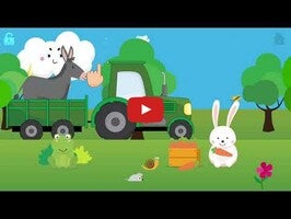 Vidéo de jeu deFarm animals game for babies1