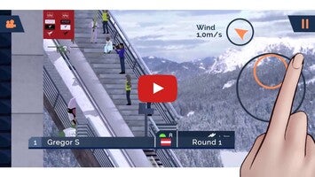 طريقة لعب الفيديو الخاصة ب Fine Ski Jumping1