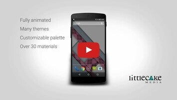 Video about Material Design Live Wallpaper 1