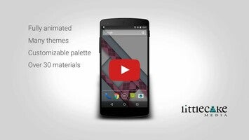 Material Design Live Wallpaper1動画について