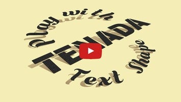 Video über TENADA: 3D Animated Text Art 1