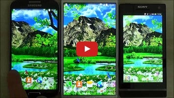 Video about Summer Landscape Live Wallpaper 1