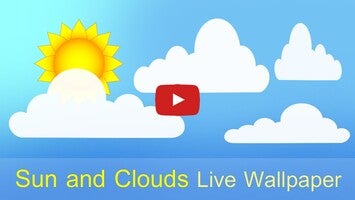 วิดีโอเกี่ยวกับ Sun and Clouds Live Wallpaper 1