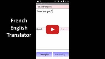 Video about French English Translator 1