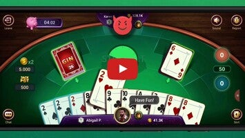Vídeo de gameplay de Gin Rummy - Classic Card Games 1