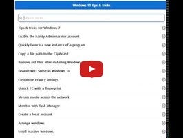 Видео про Windows 7 Tips 1