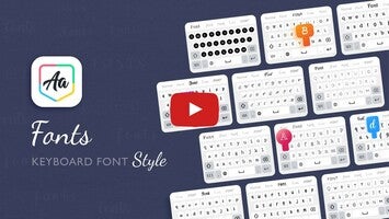 Video tentang Fonts - Keyboard Font Style 1