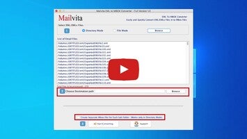 Video about Mailvita EML to MBOX Converter For Mac Software 1