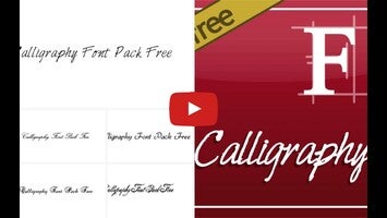 Видео про Rooted Calligraphy Font pack 1